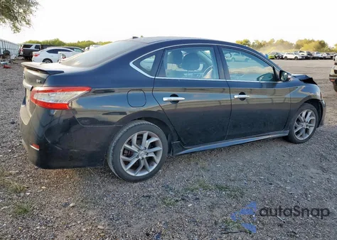 2015 Nissan Sentra S из США, поврежденный, VIN 3N1AB7APXFY294530